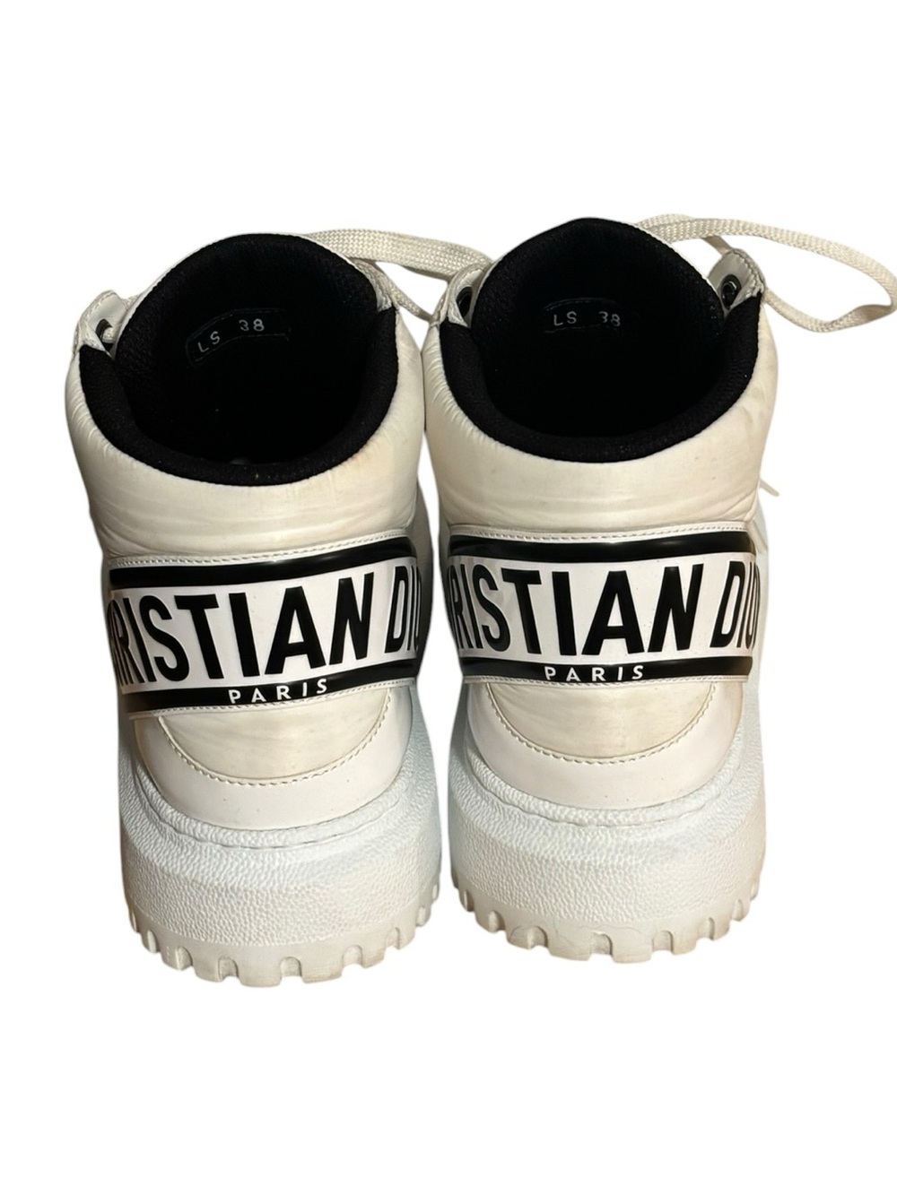 Christian Dior D-Player High Top Sneakers - Picture 7 of 11